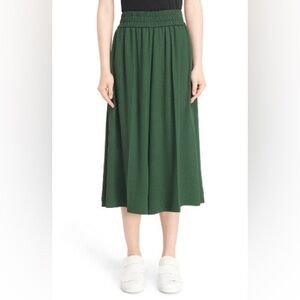 Acne studios imri twill culottes in green 40
